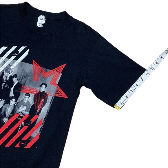 New Kids On The Block 2008 The Block Live Concert T Shirt Black Size S NWOT - Picture 5 of 12
